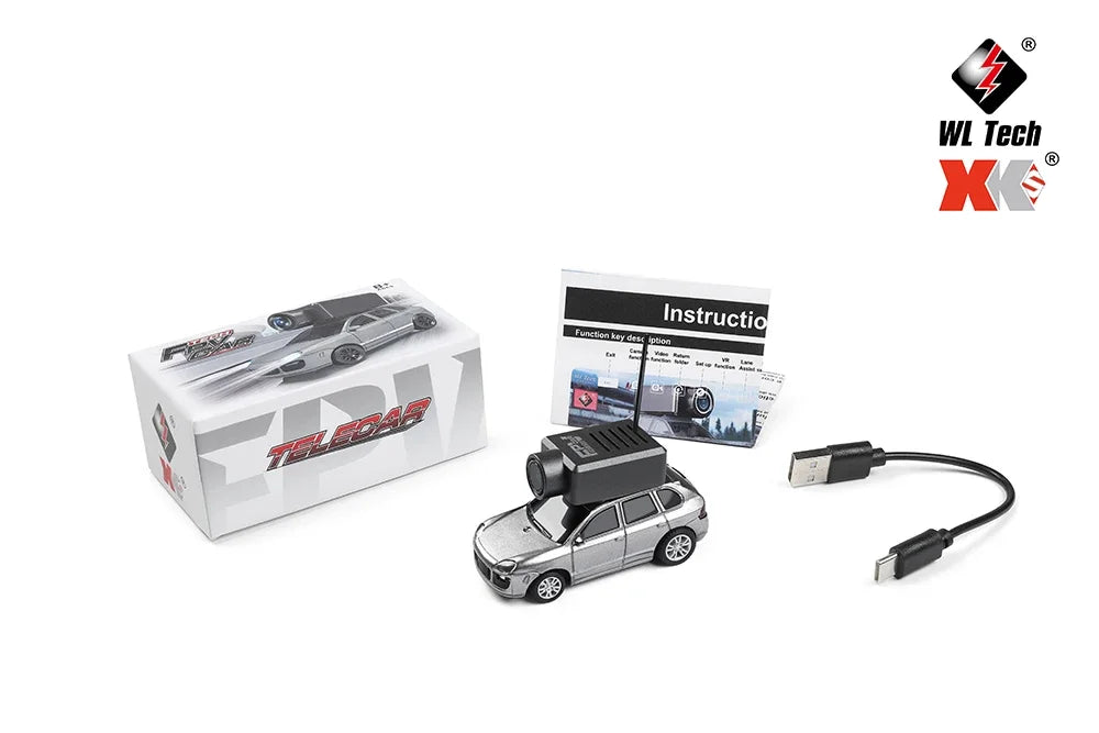 Mini Coche Teledirigido WLtoys 1:64 - Cámara FPV HD y Control por App