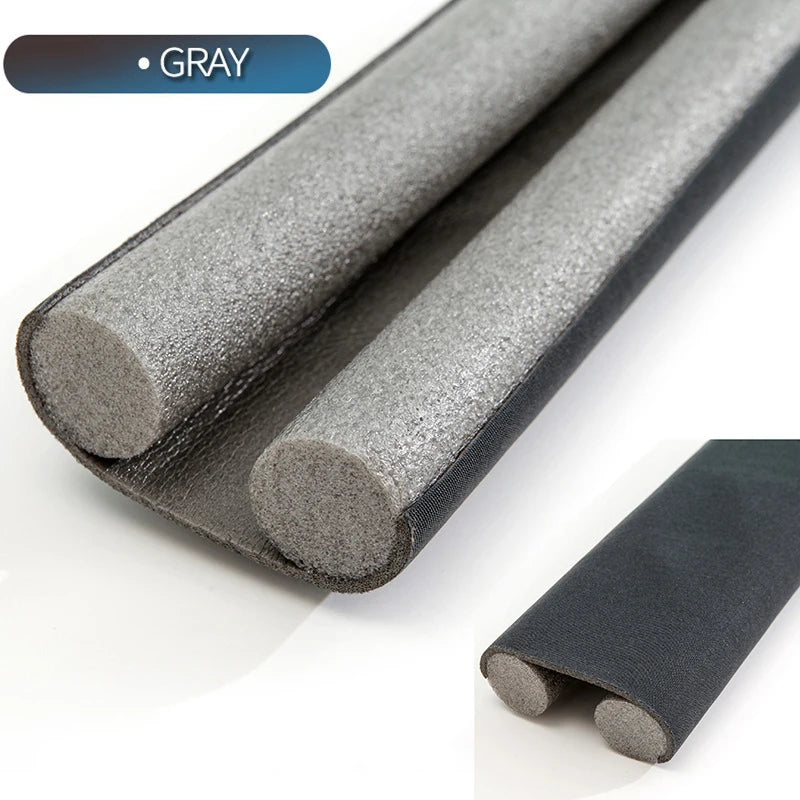 Burlete Aislante Flexible para Bajo de Puerta - Tapón Cortavientos y Ruido