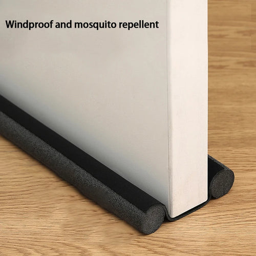 Burlete Aislante Flexible para Bajo de Puerta - Tapón Cortavientos y Ruido