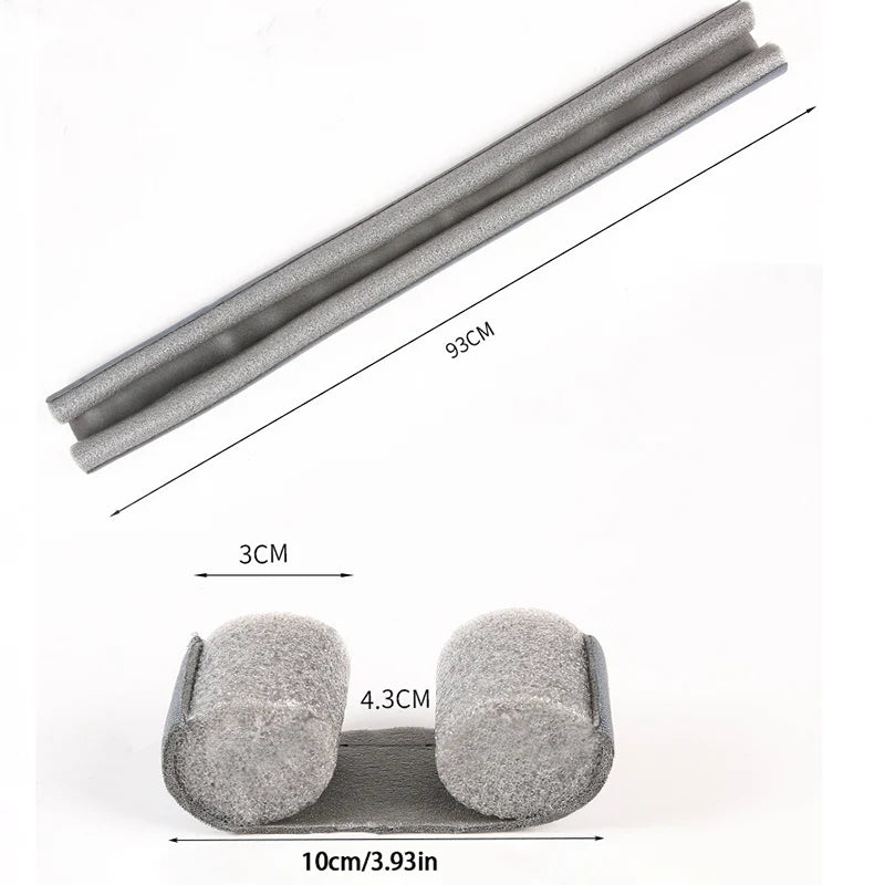 Burlete Aislante Flexible para Bajo de Puerta - Tapón Cortavientos y Ruido
