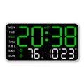 Reloj Digital de Pared LED con Temperatura y Fecha