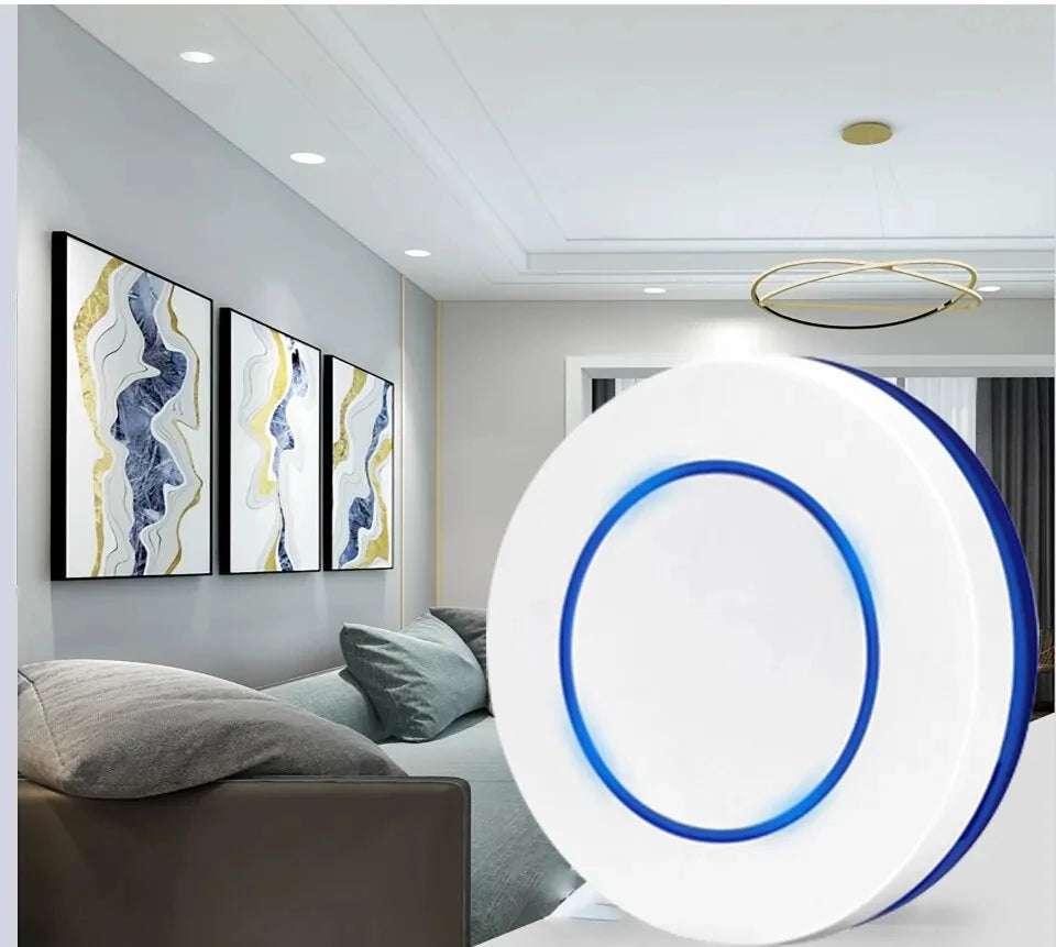 Interruptor de Luz Inalámbrico Inteligente con Mando RF