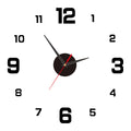 Reloj de Pared 3D DIY Adhesivo y Moderno