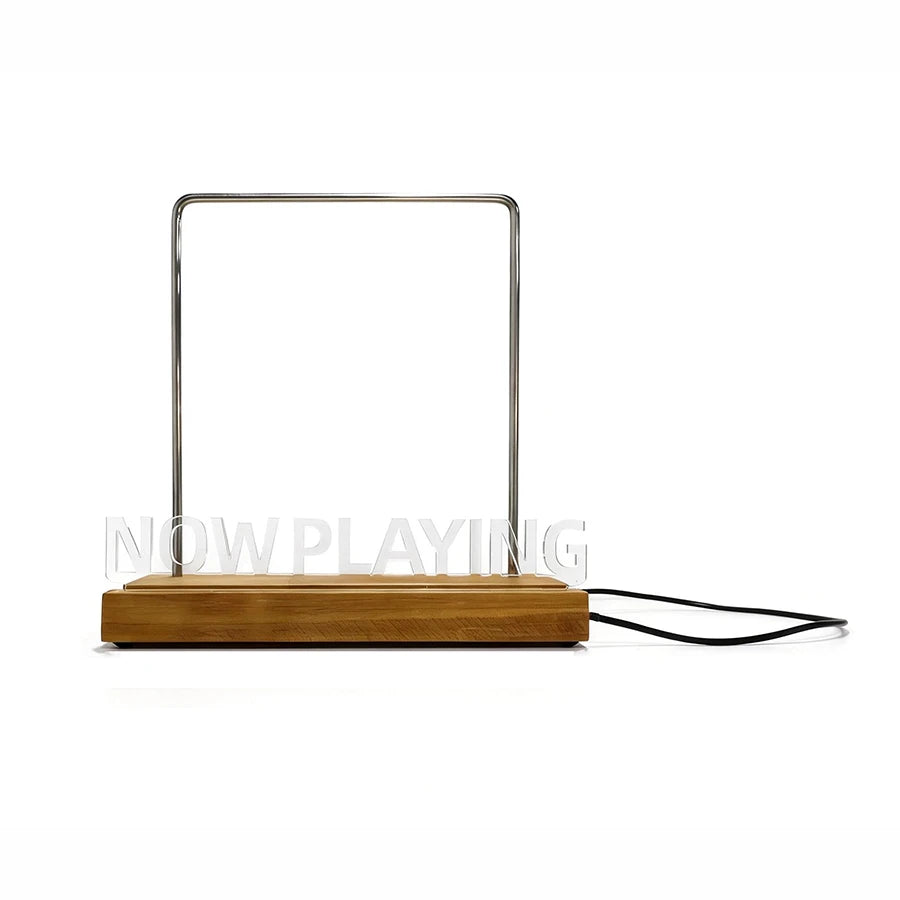 Soporte Luminoso para Discos de Vinilo con Luz LED