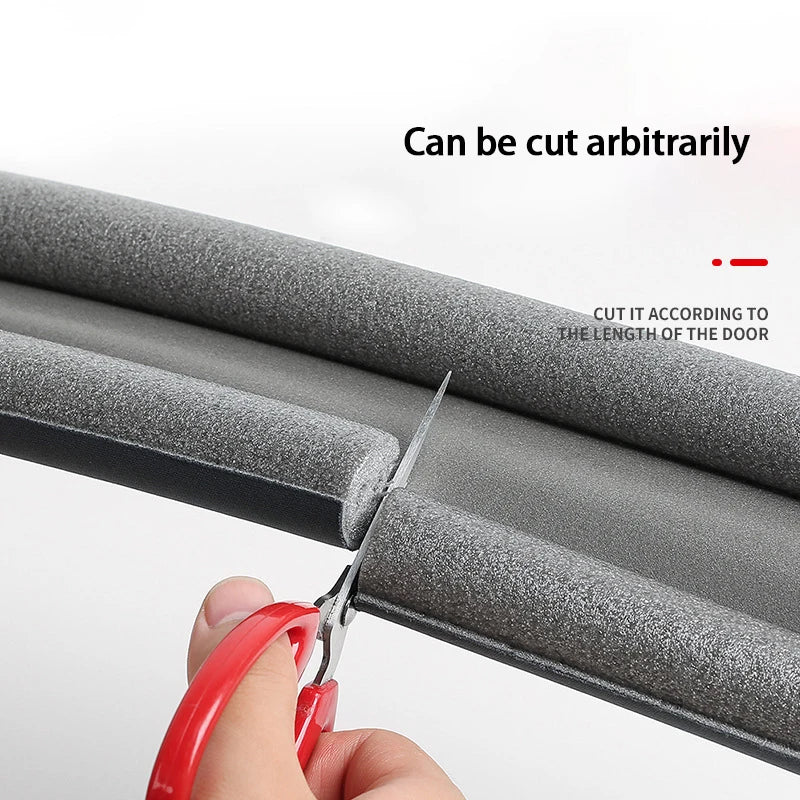 Burlete Aislante Flexible para Bajo de Puerta - Tapón Cortavientos y Ruido