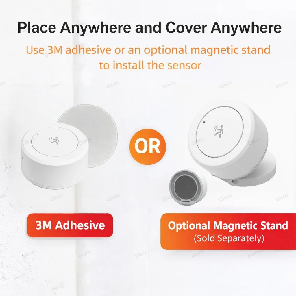 Sensor de Presencia Humana Inteligente Radar 24G Zigbee